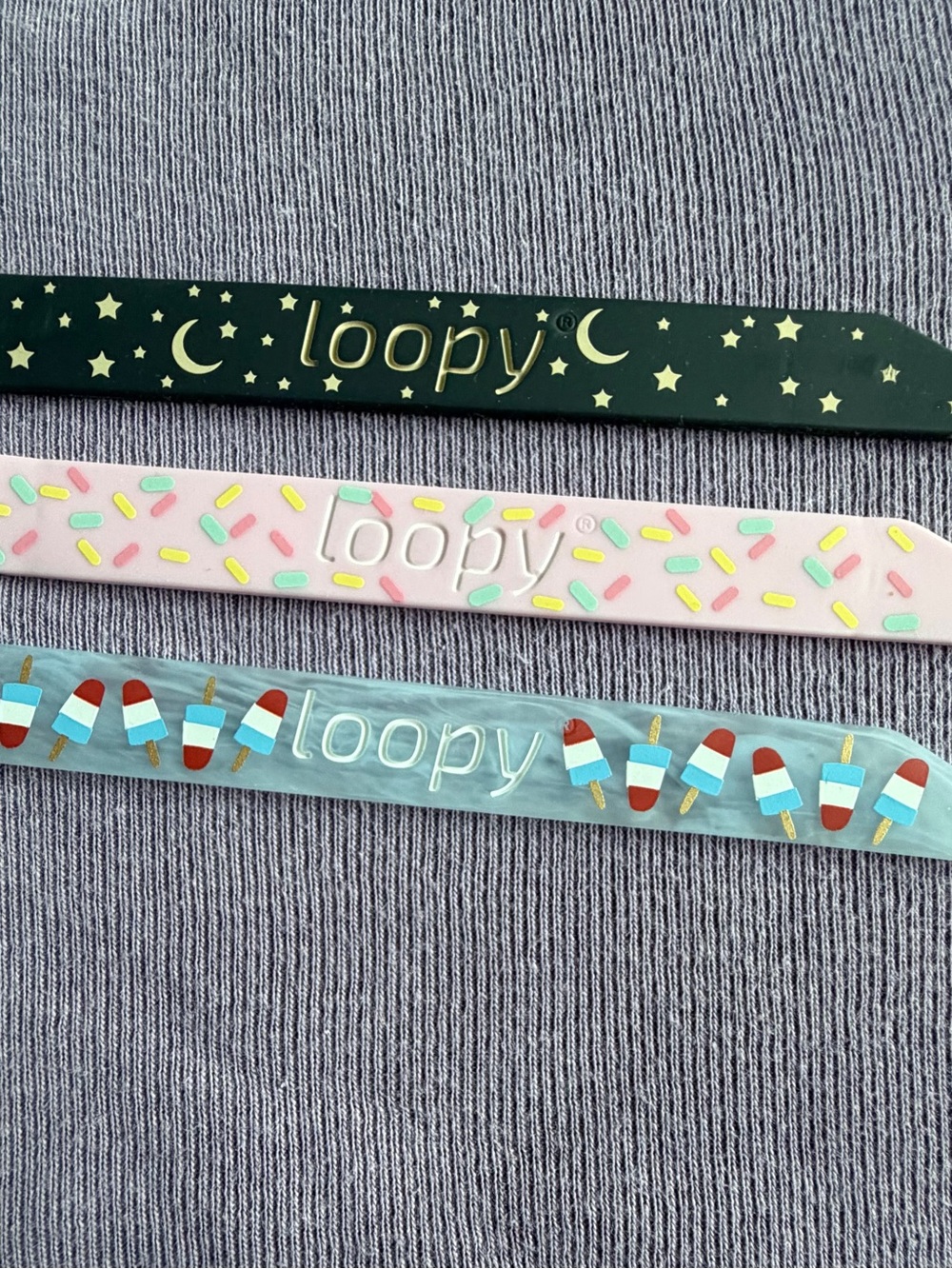 Loopy Case Silicone Strap Trio